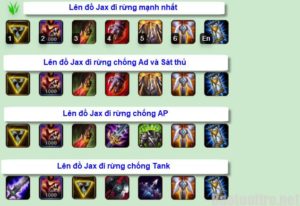 Lên đồ Jax tốc chiến